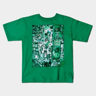 Green Street Art Sticker NYC Kids T-Shirt